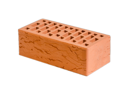 Маркинский кирпич лицевой 1.4НФ красный риф