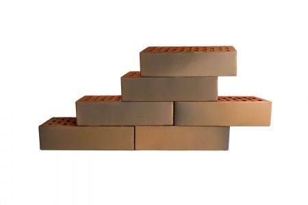 Саранский кирпич лицевой 1НФ флеш-обжиг гладкий